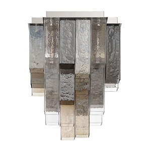 Altesa - 10 Light Flush Mount-22.8 Inch Tall and 17.1 Inch Wide - 1399176