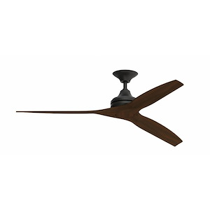 Spitfire - 3 Blade Ceiling Fan-12 Inches Tall and 60 Inches Wide - 1278574