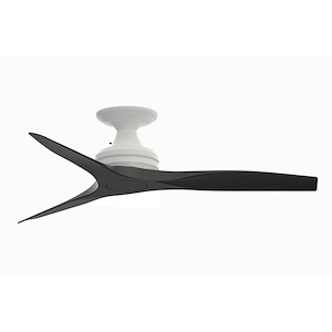 Spitfire - 3 Blade Flush Ceiling Fan-9.5 Inches Tall and 48 Inches Wide - 1303048