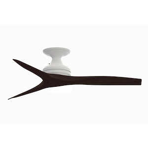 Spitfire - 3 Blade Flush Ceiling Fan-9.5 Inches Tall and 48 Inches Wide - 1303048
