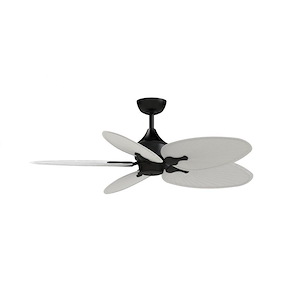 Islander DC - 5 Narrow Oval Blade Ceiling Fan-15.84 Inch Tall and 52 Inch Wide - 1377007