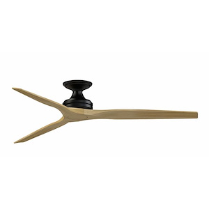 Spitfire - 3 Blade Flush Ceiling Fan-21.08 Inches Tall and 64 Inches Wide - 1278603
