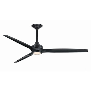 Spitfire - 3 Blade Ceiling Fan with Light Kit-21.08 Inches Tall and 72 Inches Wide - 1278576