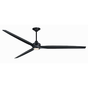 Spitfire - 3 Blade Ceiling Fan with Light Kit-21.08 Inches Tall and 96 Inches Wide - 1278536
