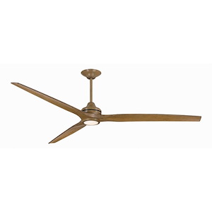 Spitfire - 3 Blade Ceiling Fan with Light Kit-21.08 Inches Tall and 84 Inches Wide - 1278590