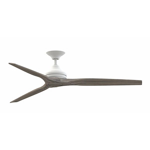 Spitfire - 3 Blade Flush Ceiling Fan-9.65 Inches Tall and 64 Inches Wide - 1303054