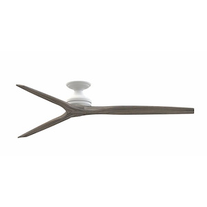 Spitfire - 3 Blade Flush Ceiling Fan-21.08 Inches Tall and 72 Inches Wide - 1278595