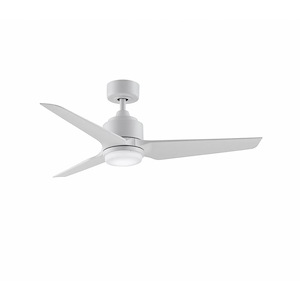 TriAire Custom - 3 Blade Ceiling Fan with Light Kit-14.62 Inches Tall and 48 Inches Wide - 1278598