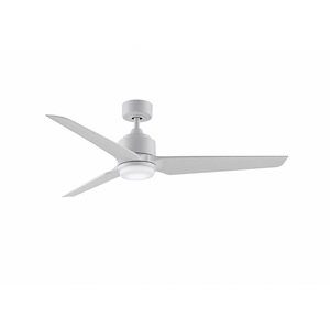 TriAire Custom - 3 Blade Ceiling Fan with Light Kit-14.62 Inches Tall and 56 Inches Wide - 1278592