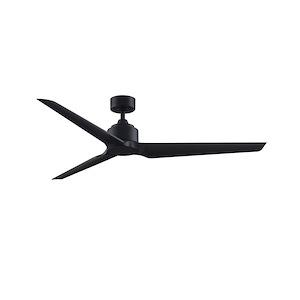 TriAire Custom - 3 Blade Indoor/Outdoor Marine Grade Ceiling Fan-12.42 Inches Tall and 84 Inches Wide - 1336721