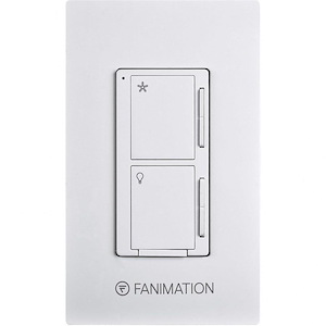 Accessory - 3 Speed Fan and Dimming Light Wall Control-2.02 Inches Tall and 2.76 Inches Wide - 1012480