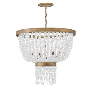 Dune - 30W 6 LED Large Chandelier In Coastal Style-24.25 Inches Tall and 25 Inches Wide - 1309056