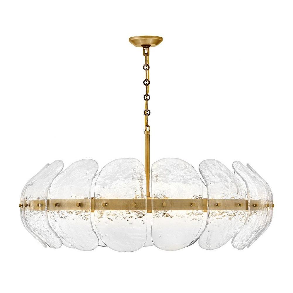 Fredrick Ramond Lighting - FR30514HB - Lillia - 72W 6 LED Large Chandelier-17.25  Inches Tall and 36.25 Inches Wide