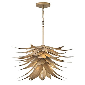 Agave - 35W 7 LED Large Chandelier In Modern Style-29 Inches Tall and 26 Inches Wide - 1309068