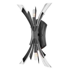 Vida - 10W 2 LED Wall Sconce In Modern Style-17.25 Inches Tall and 9 Inches Wide - 1309084
