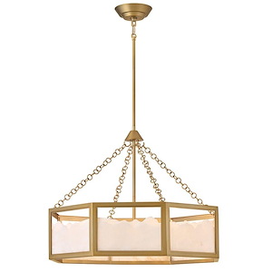 Veleta - 40W 8 LED Large Drum Chandelier-26.5 Inches Tall and 36 Inches Wide - 1345119