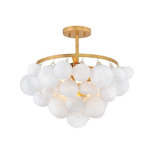 Marabel - 20W 4 LED Medium Semi-Flush Mount-17.5 Inch Tall and 20.5 Inch Wide - 1364839