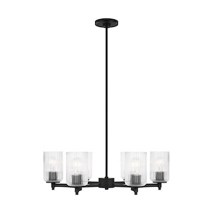 Sea Gull Lighting-Beaumont-6 Light Chandelier In Transitional Style-12.88 Inch Tall and 25 Inch Wide - 1157004