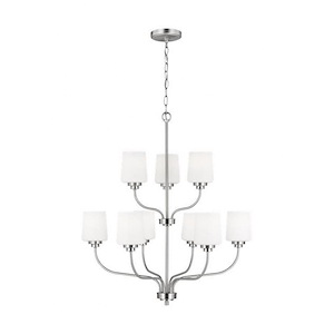 Sea Gull Lighting-Windom-9 Light Chandelier - 1081111