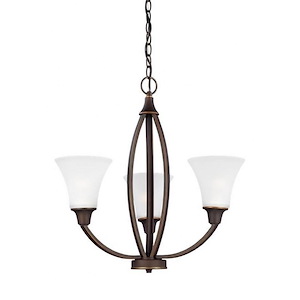 Sea Gull Lighting-Metcalf-Three Light Chandelier - 598428