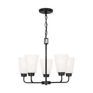 Kerrville - 5 Light Chandelier-17 Inches Tall and 20.38 Inches Wide - 1326731