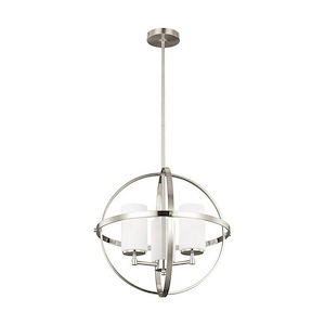 Sea Gull Lighting-Alturas 3-Light Chandelier in Transitional Style - 599411