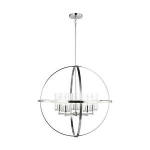 Sea Gull Lighting-Alturas-5 Light Chandelier In Contemporary Style-27 Inch Tall and 27.25 Inch Wide - 1157843