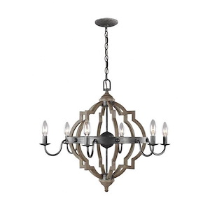 Sea Gull Lighting-Socorro-Six Light Chandelier - 1160621