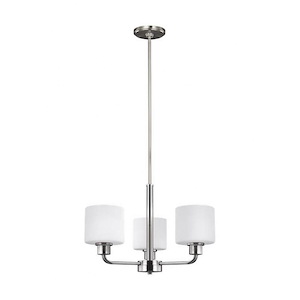 Sea Gull Lighting-Canfield-100W Three Light Chandelier - 1081163