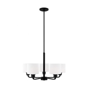 Sea Gull Lighting-Canfield-5 Light Chandelier In Modern Style-14.5 Inch Tall and 23.88 Inch Wide - 1160958