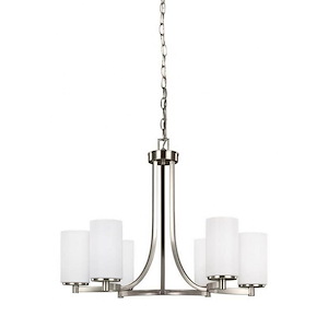 Sea Gull Lighting-Hettinger-100W Six Light Chandelier - 594329