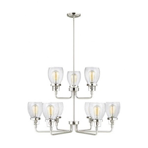 Sea Gull Lighting-Belton-9 Light Up Chandelier - 1160628