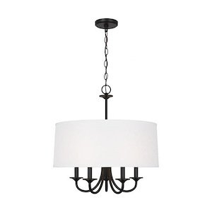 Seville - 5 Light Chandelier In Modern Style-22.13 Inches Tall and 21.5 Inches Wide - 1326703