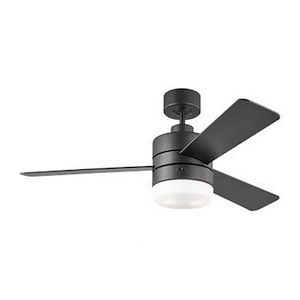 Monte Carlo Fans-Era-3 Blade Ceiling Fan with Light Kit In Modern Style-15 Inch Tall and 44 Inch Wide - 1327867