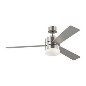 Monte Carlo Fans-Era-3 Blade Ceiling Fan with Light Kit In Modern Style-15 Inch Tall and 52 Inch Wide - 1327775