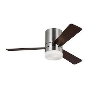 Era - 3 Blade Hugger Ceiling Fan with Light Kit In Modern Style-13 Inches Tall and 44 Inches Wide - 1327819