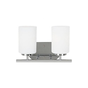 Sea Gull Lighting-Oslo-Two Light Wall/Bath - 596137