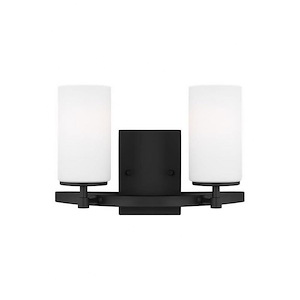 Sea Gull Lighting-Alturas-2 Light Wall Sconce In Contemporary Style-9.06 Inch Tall and 13.56 Inch Wide - 1160981