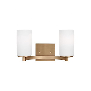 Sea Gull Lighting-Hettinger-2 Light Wall Sconce In Transitional Style-7.88 Inch Tall and 13.5 Inch Wide - 1158807