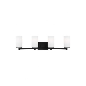 Sea Gull Lighting-Hettinger-4 Light Wall Sconce In Transitional Style-7.88 Inch Tall and 29 Inch Wide - 1158271