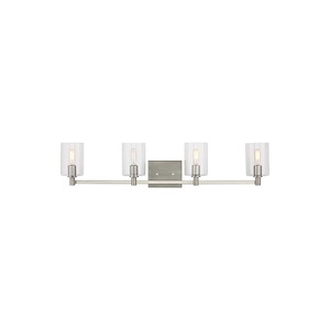 Fullton-4 Light Bath Vanity In Modern Style-7.75 Inch Tall and 35 Inch Wide - 1286323