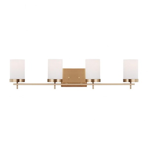 Zire-4 Light Bath Vanity In Modern Style-7.88 Inch Tall and 34 Inch Wide - 1286325