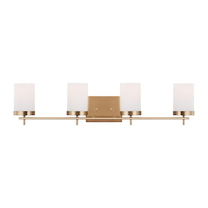 Zire-4 Light Bath Vanity In Modern Style-7.88 Inch Tall and 34 Inch Wide - 1286309