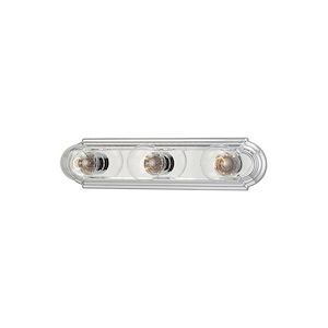 Sea Gull Lighting-De-Lovely-3 Light Bath Vanity In Traditional Style-4.66 Inch Tall and 18 Inch Wide - 1255374