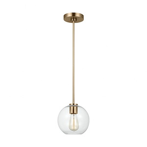 Sea Gull Lighting-Orley-1 Light Pendant In Transitional Style-8.63 Inch Tall and 8 Inch Wide - 1155092