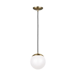 Leo-9W 1 LED Small Pendant in Contemporary Style-8 Inch wide by 8.5 Inch high - 1286371