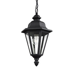 Sea Gull Lighting-One Light Outdoor Pendant Fixture in Traditional Style-10 Inch wide by 18.75 Inch high - 599546