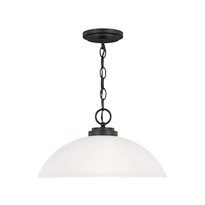 Sea Gull Lighting-Oslo-One Light Pendant in Contemporary Style-15.75 Inch wide by 8.75 Inch high - 595838
