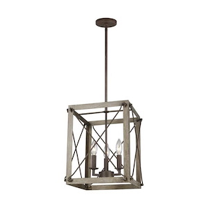 Thornwood-3 Light Small Foyer-12 Inch wide by 14 Inch high - 1286587