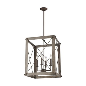 Thornwood-4 Light Medium Foyer-17 Inch wide by 20.5 Inch high - 1286588